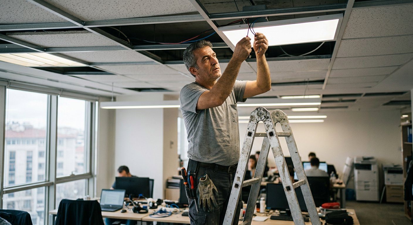 Ofis Elektrik Tesisatı